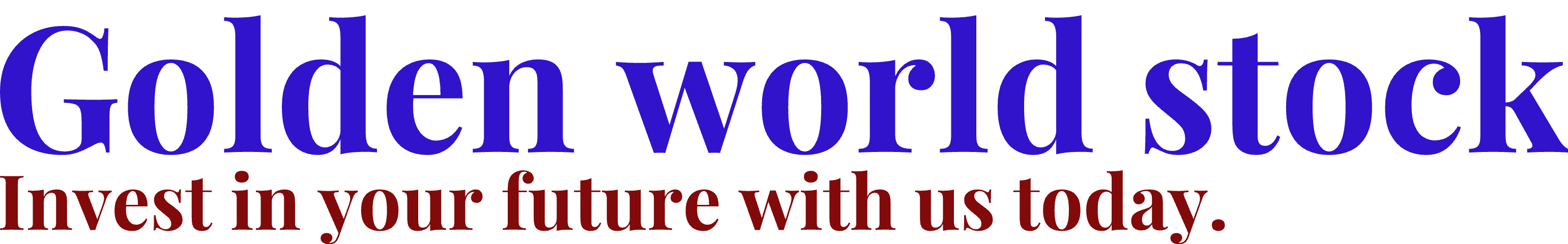 Goldenworldstock